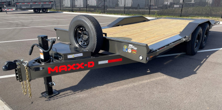 New MAXX- D T6X 102"x 20' Equipment Power Tilt Trailer 14,000 (GVWR)- Drive-Over fenders, Spare