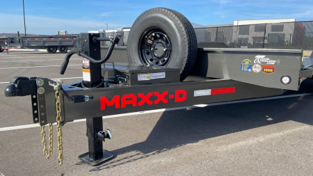 New MAXX- D T6X 102"x 20' Equipment Power Tilt Trailer 14,000 (GVWR)- Drive-Over fenders, Spare