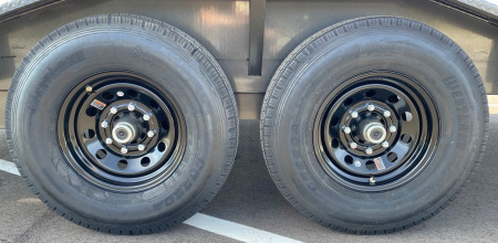 New MAXX- D T6X 102"x 20' Equipment Power Tilt Trailer 14,000 (GVWR)- Drive-Over fenders, Spare