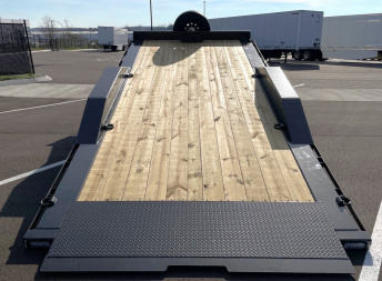 New MAXX- D T6X 102"x 20' Equipment Power Tilt Trailer 14,000 (GVWR)- Drive-Over fenders, Spare