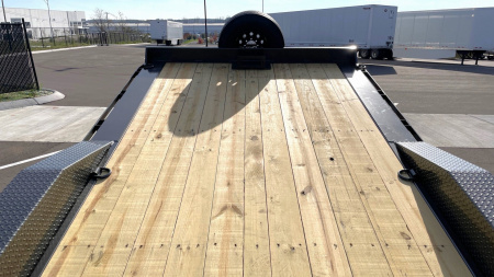 New MAXX- D T6X 102"x 20' Equipment Power Tilt Trailer 14,000 (GVWR)- Drive-Over fenders, Spare