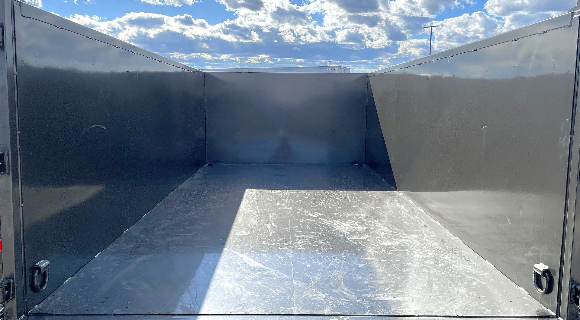 New 2025 MAXX-D DJX -83"x 14' Dump Trailer 14,000 (GVWR) 4' Sides, Spare, Wireless Remote