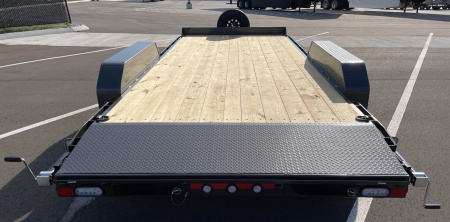 New MAXX- D C4X 83"x 18' Car Hauler 7000 GVWR --Ramps, Spare, Stabilizer Jacks