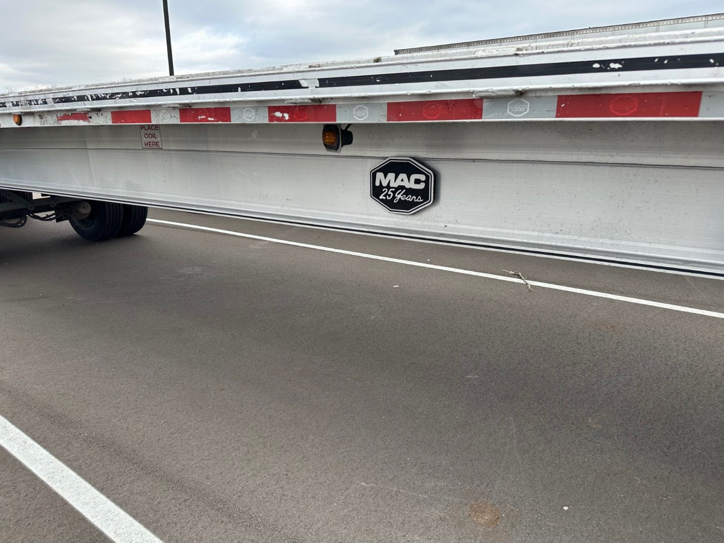 Used 2020 Mac 48’ Aluminum Flatbed Trailer BUY IT NOW or $1200/Month Rent to Own