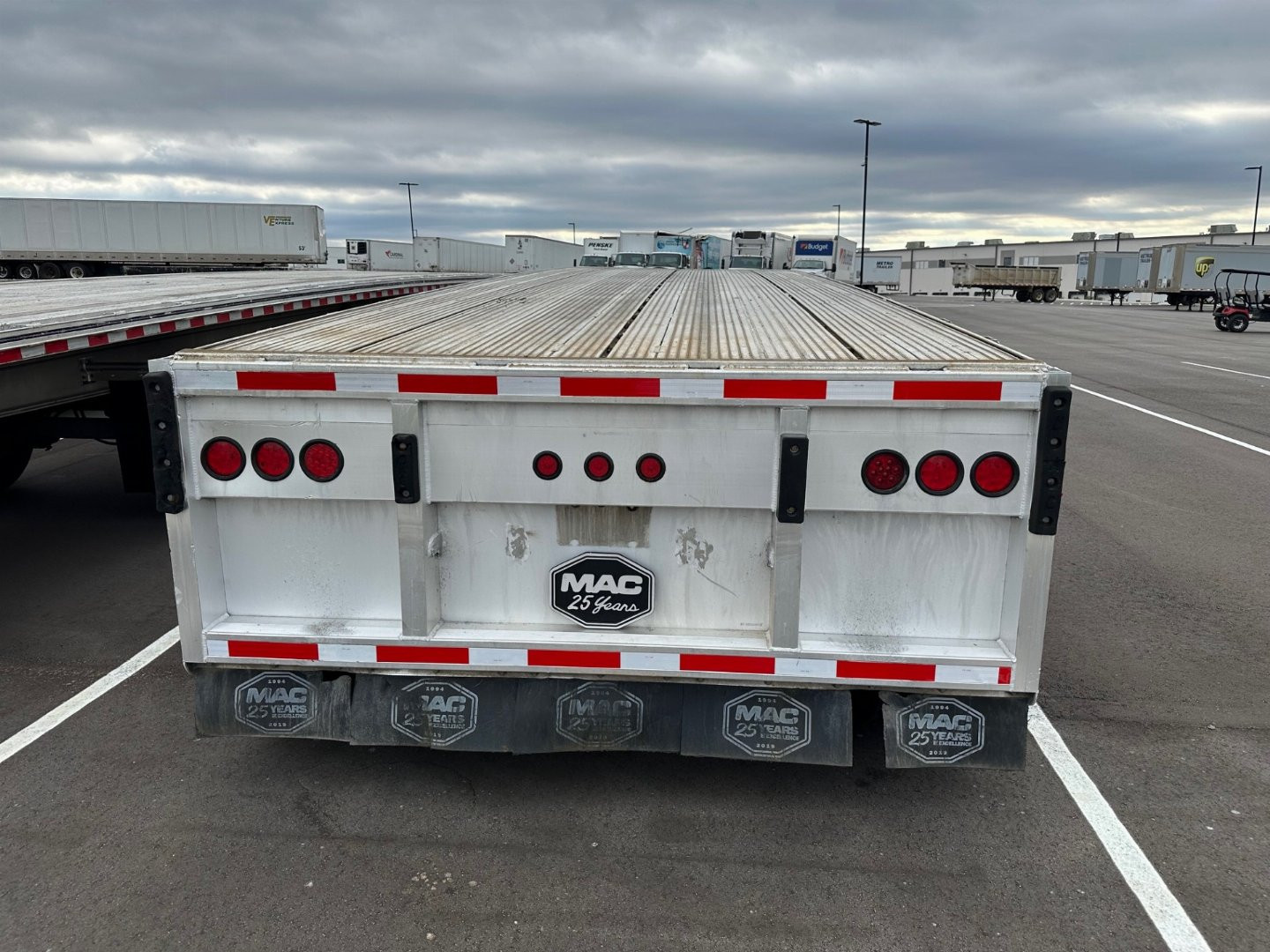 Used 2020 Mac 48’ Aluminum Flatbed Trailer BUY IT NOW or $1200/Month Rent to Own