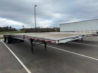 Used 2020 Mac 48’ Aluminum Flatbed Trailer BUY IT NOW or $1200/Month Rent to Own