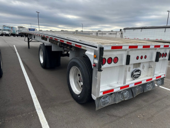 Used 2020 Mac 48’ Aluminum Flatbed Trailer BUY IT NOW or $1200/Month Rent to Own