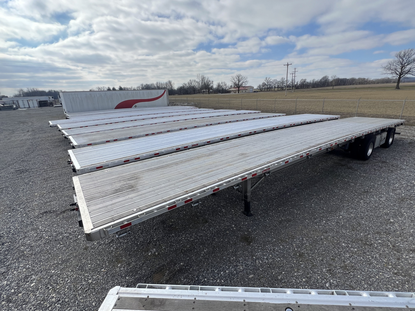 Used (6 AVAILABLE) 2022 Great Dane 53' Flatbed Semi Trailer
