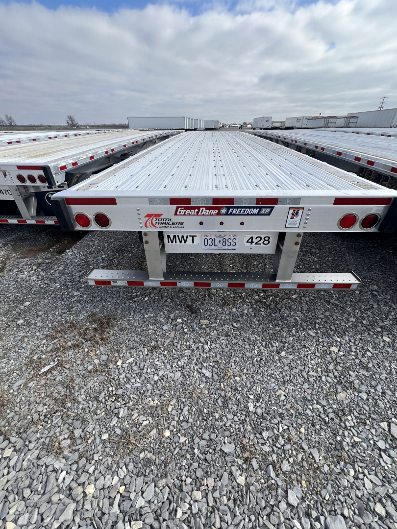 Used (6 AVAILABLE) 2022 Great Dane 53' Flatbed Semi Trailer