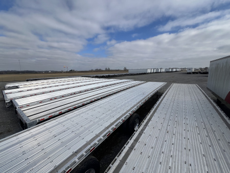 Used (6 AVAILABLE) 2022 Great Dane 53' Flatbed Semi Trailer