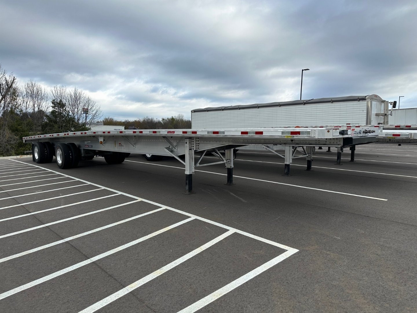 Used $49,000 - $1200/Month Rent to Own 2024 Great Dane 53’ Aluminum Flatbed Trailer
