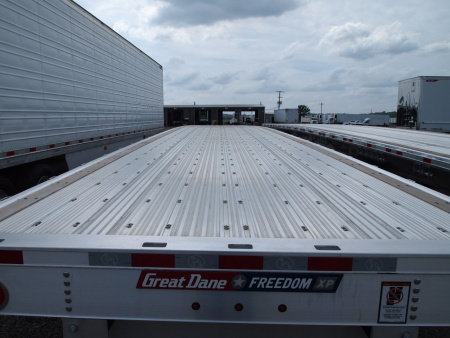Used (6 AVAILABLE) 2024 Great Dane 53' Flatbed Semi Trailer