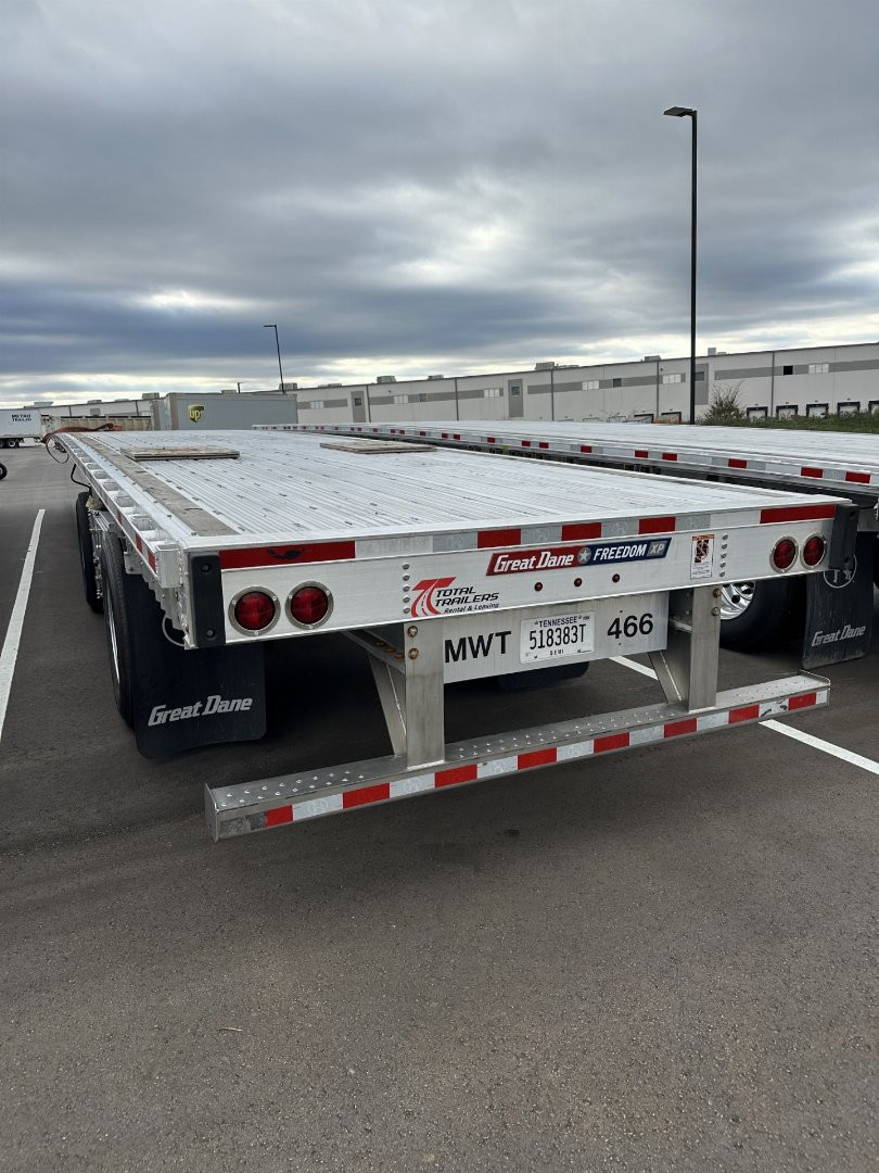 Used $49,900 - $1200/Month Rent to Own 2024 Great Dane 53’ Aluminum Flatbed Trailer