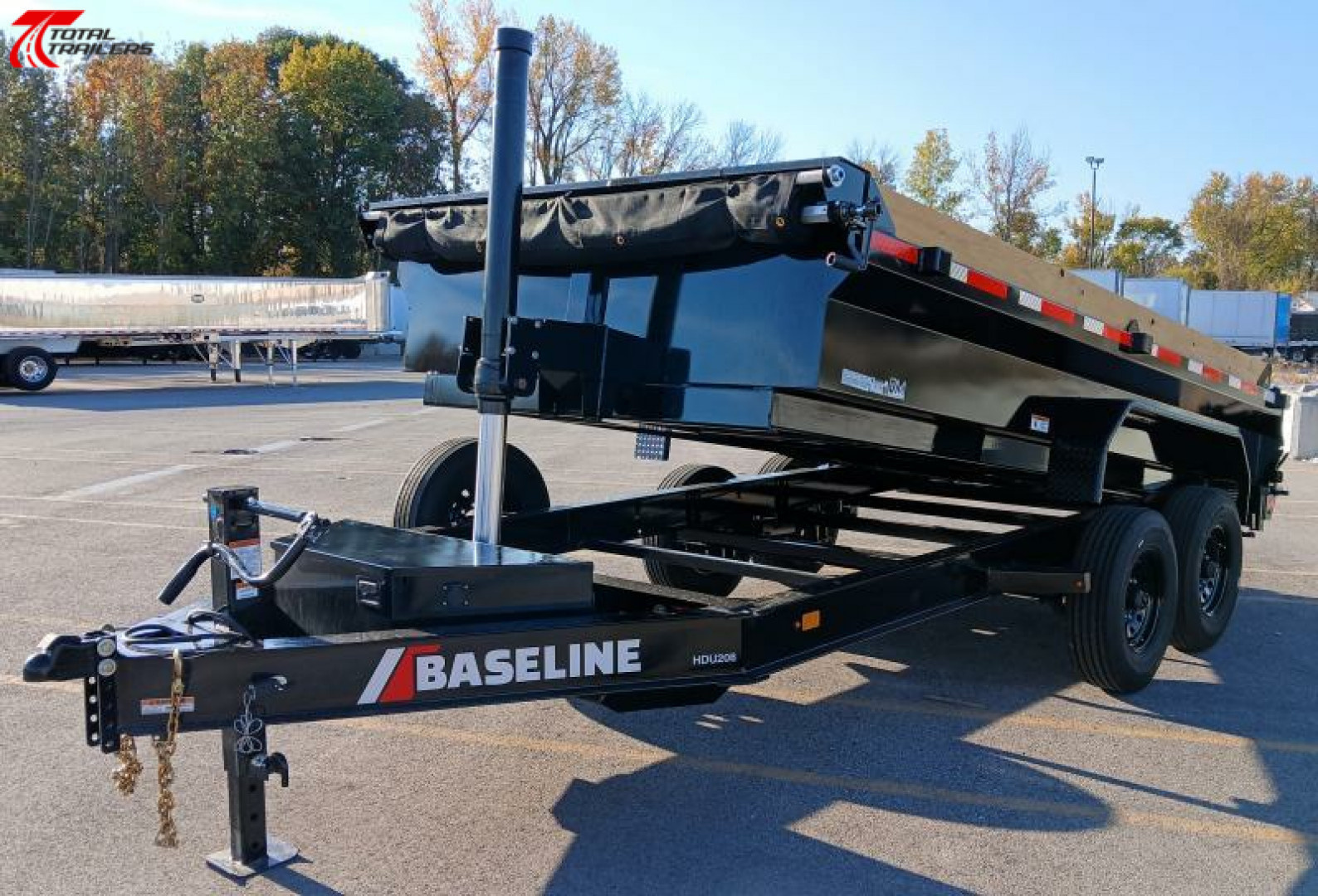 New Diamond C Baseline 82" x 14' 16,000LB Telescopic Dump Trailer