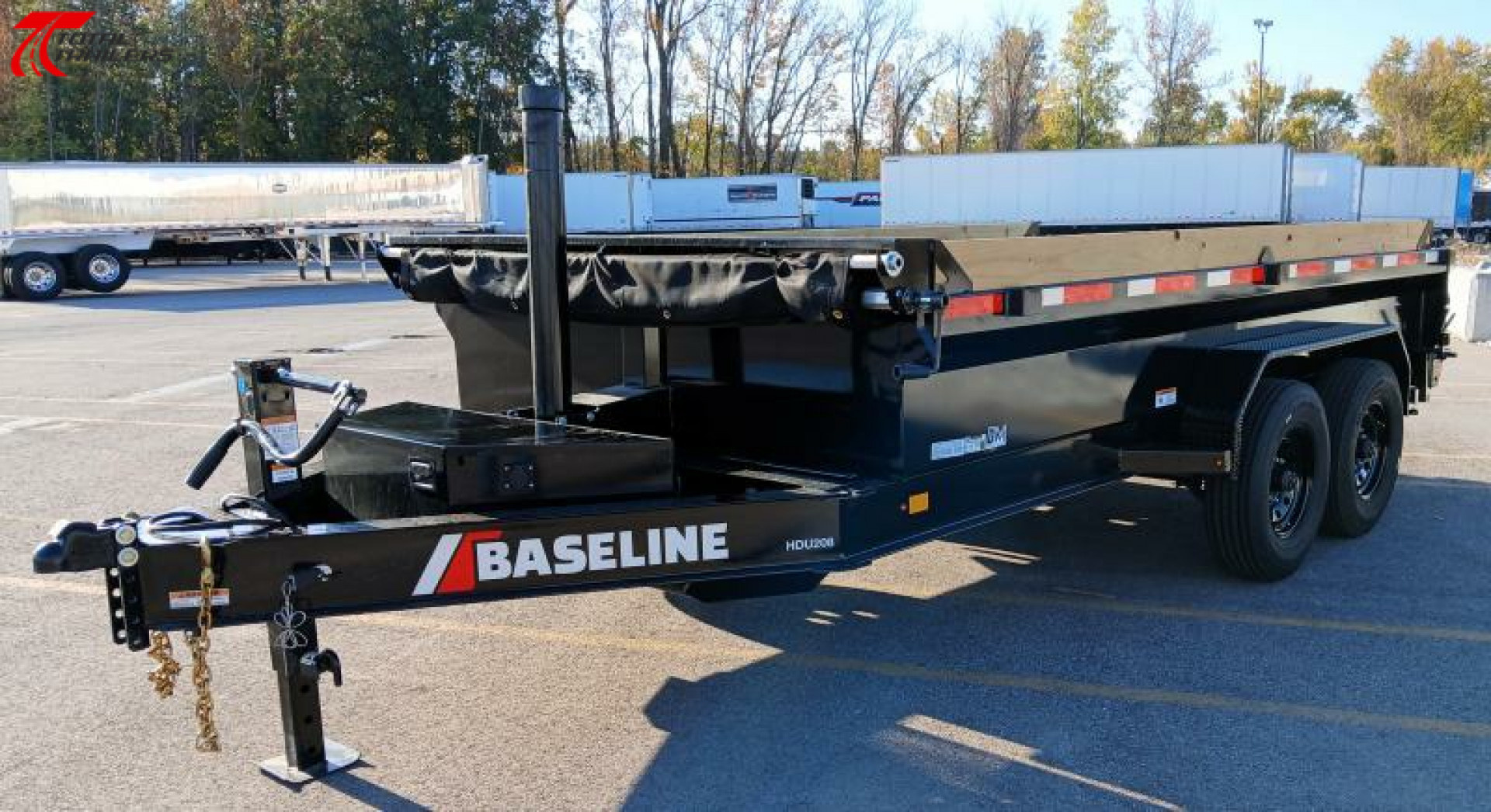 New Diamond C Baseline 82" x 14' 16,000LB Telescopic Dump Trailer