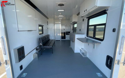 New 20' Mobile Office Command Trailer w/ Bathroom
