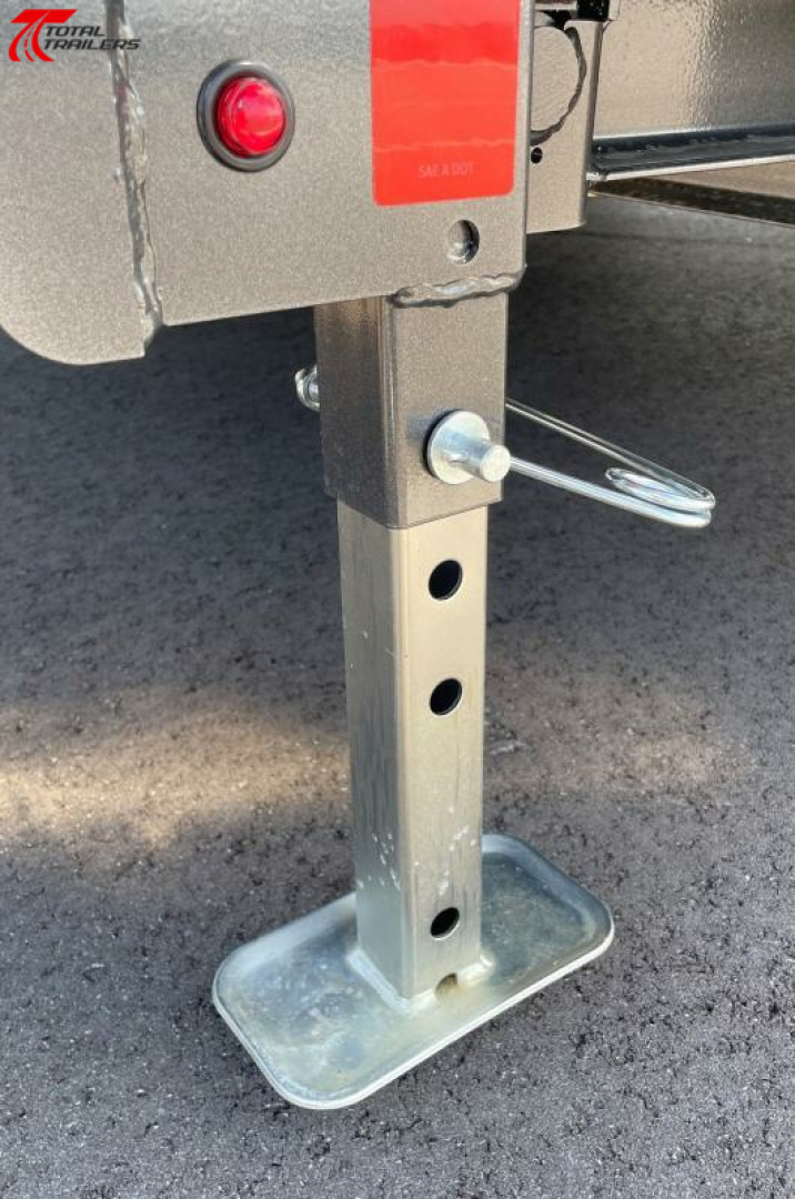 New Diamond C MDT 6.5'x 12' 9,890lb Telecopic Dump Trailer w/ Spare