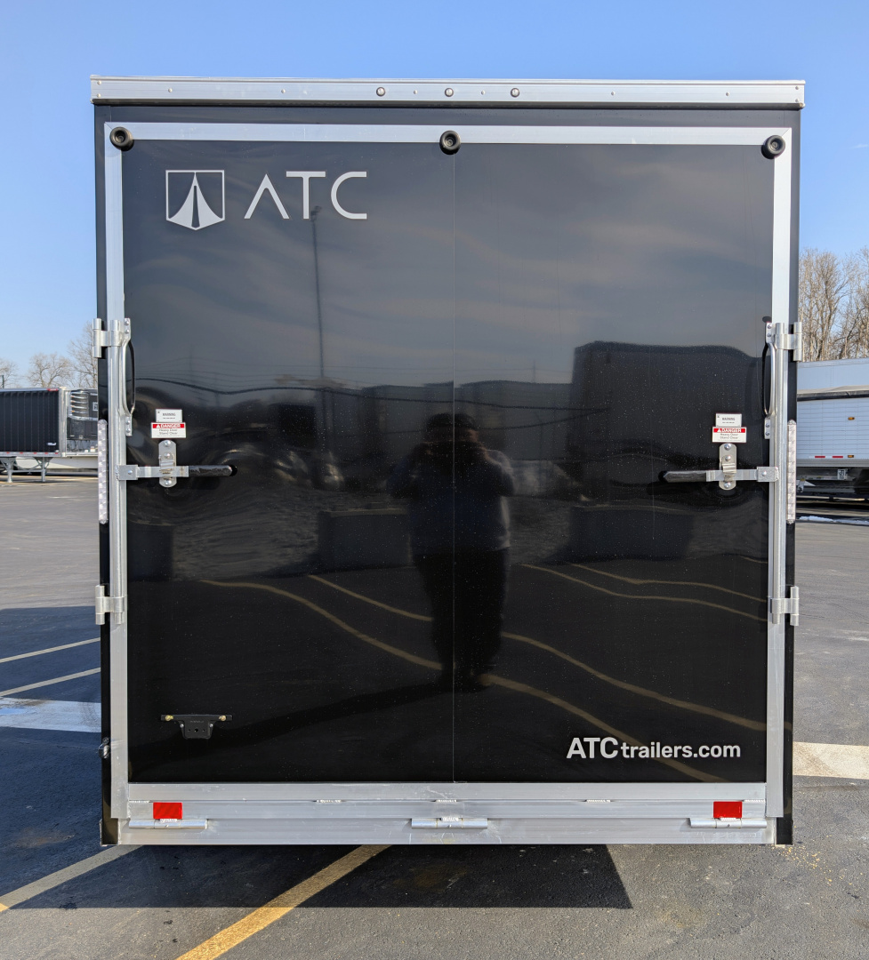 New ATC STo 400 Aluminum 7' x 14 Screwless 7' Tall Aluminum Cargo / Enclosed Trailer