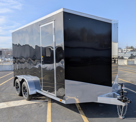 New ATC STo 400 Aluminum 7' x 14 Screwless 7' Tall Aluminum Cargo / Enclosed Trailer