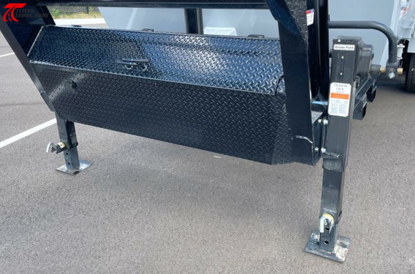 New Horizon 16' Gooseneck Dump Trailer 22,400LB, 18ply Tires, 36" Sides, Side Door, 10K Axles, 7 Gauge Floor