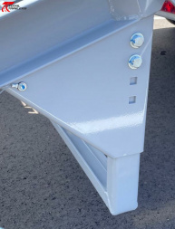 New Horizon Trailers 102" x 22' Equipment Trailer 15,260LB, Spare, Drive Over Fenders, Tool Box