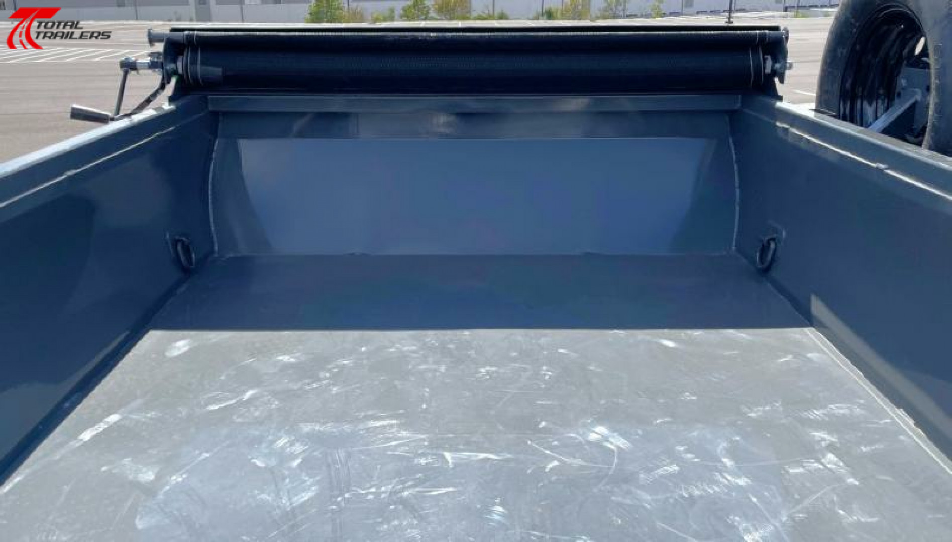 New Horizon 5 x 10' Dump Trailer 7,630LB w/ Tarp, Ramps, Spare Tire