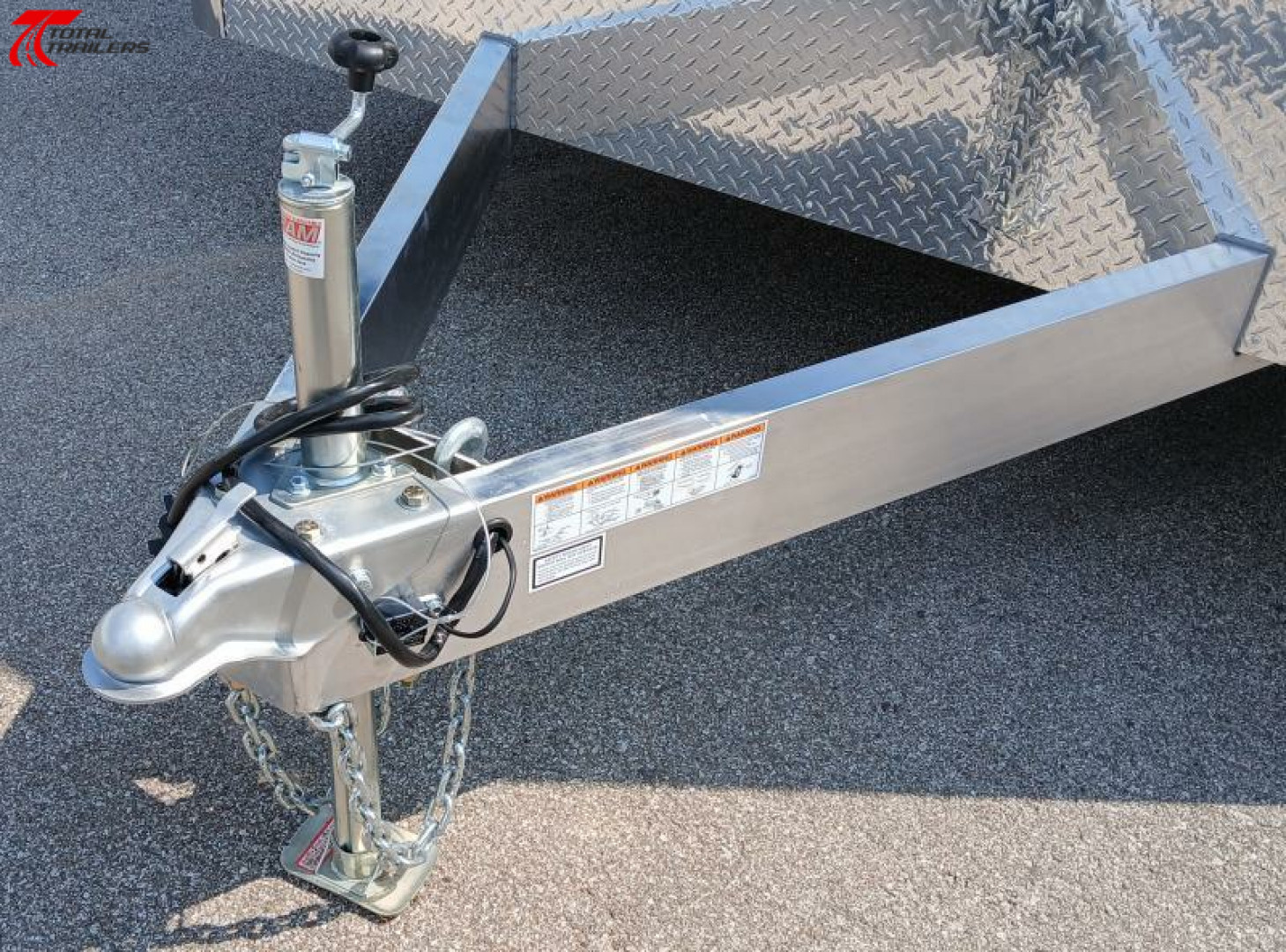 New ATC 8.5 x 24' Black Car Hauler Trailer, Aluminum Floor, Spare Tire, Escape Door
