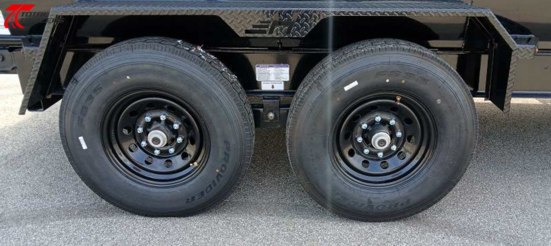 New Horizon Trailers HZ7-16' 15,260lb (GVWR) 14ply Tires, 24" Sides, Spare, Dump Trailer
