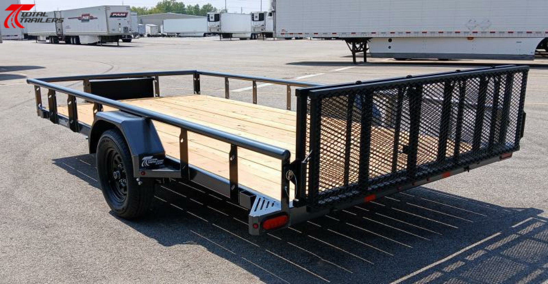 New Diamond C Trailers PSA 14 x 83 Bi-Fold Gate, Premium Utility Trailer, Tool Box, Spare, Bi-Fold Gate