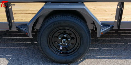 New Diamond C Trailers PSA 14 x 83 Bi-Fold Gate, Premium Utility Trailer, Tool Box, Spare, Bi-Fold Gate