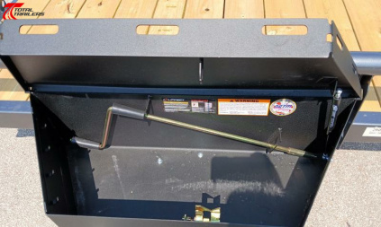 New Diamond C Trailers PSA 14 x 83 Bi-Fold Gate, Premium Utility Trailer, Tool Box, Spare, Bi-Fold Gate