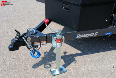 New Diamond C Trailers PSA 14 x 83 Bi-Fold Gate, Premium Utility Trailer, Tool Box, Spare, Bi-Fold Gate