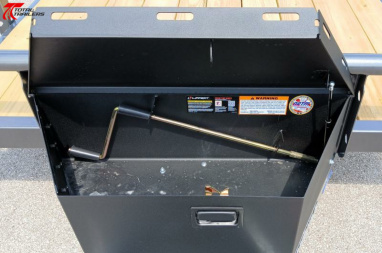 New Diamond C Trailers PSA 12 x 77 Bi-Fold Gate, Premium Utility Trailer, Tool Box, Spare, Bi-Fold Gate