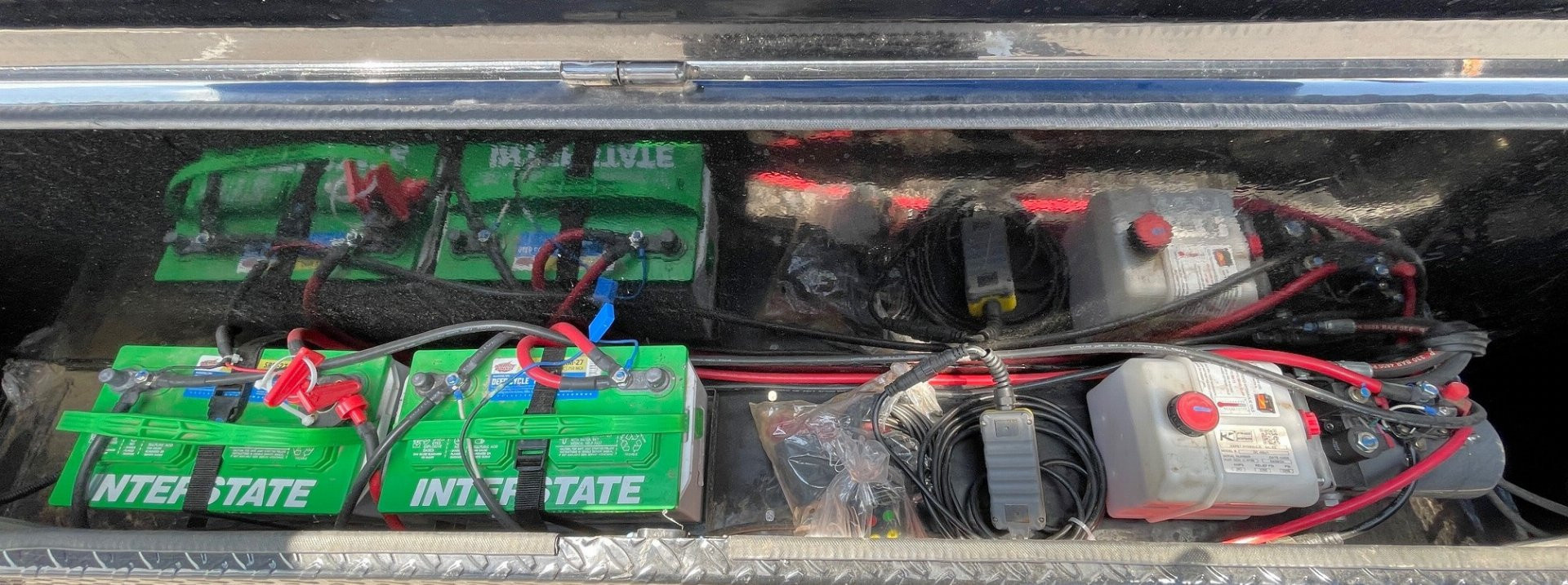 New Horizon 16' Gooseneck Roll Off Bin Dump Trailer 17,920LB w/ 3 Dumpster Bins