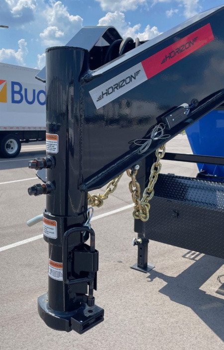 New Horizon 16' Gooseneck Roll Off Bin Dump Trailer 17,920LB w/ 3 Dumpster Bins