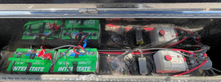 New Horizon 16' Gooseneck Roll Off Bin Dump Trailer 17,920LB w/ 3 Dumpster Bins