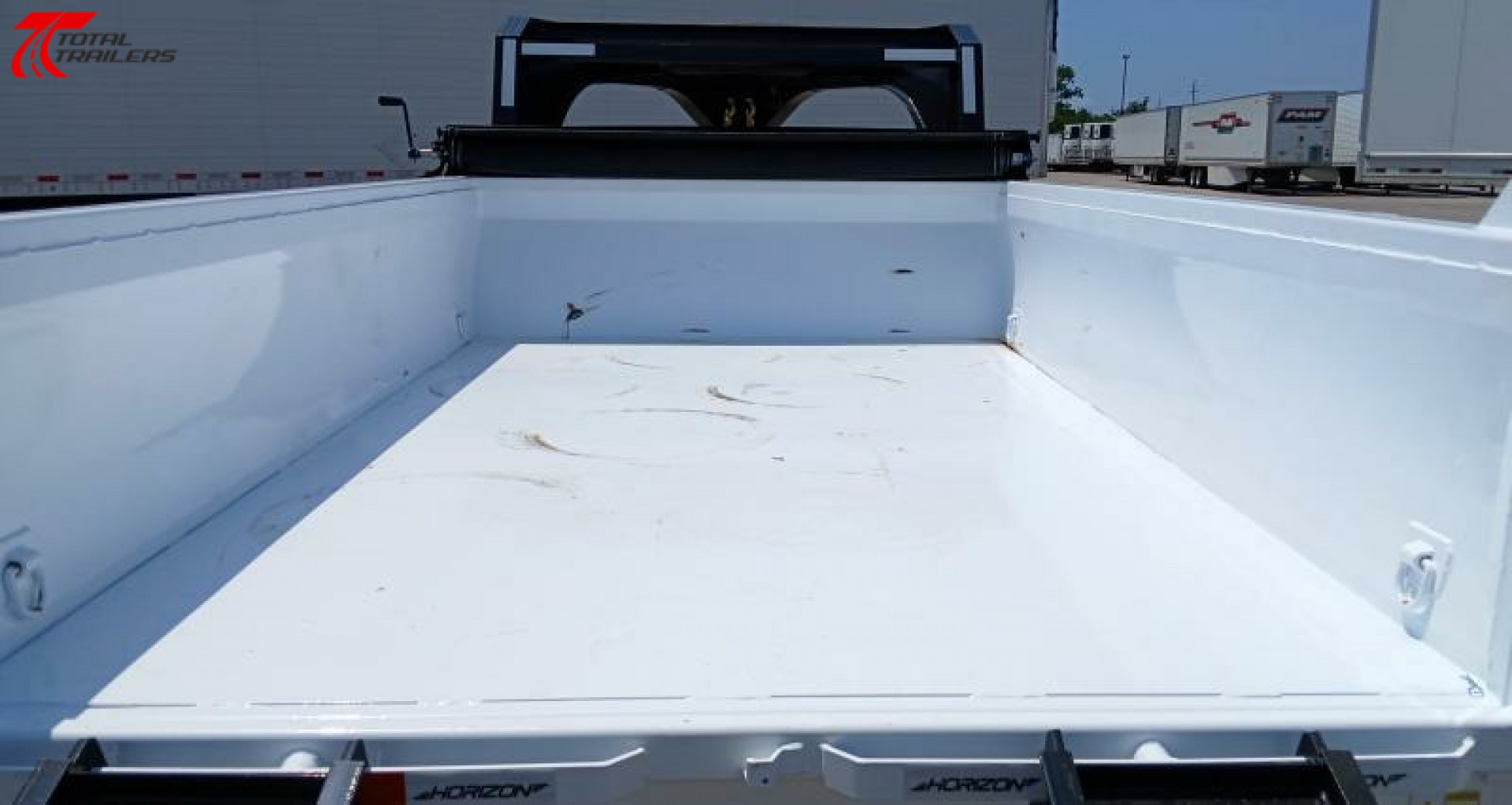 New Horizon Trailers 12' Gooseneck Dump Trailer 15,620LB, 14ply Tires, 24" Sides, Spare Tire