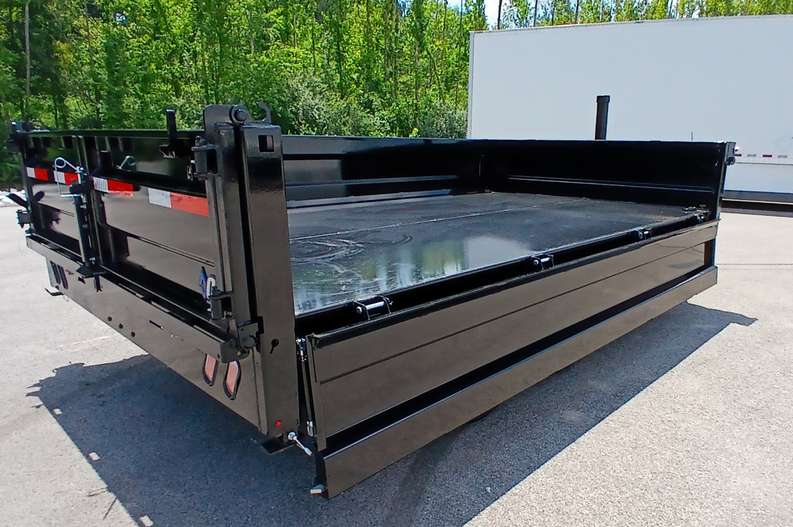 New Diamond C Trailers DOD 14' Deck Over Dump Trailer 18,000LB, Spare, 7ga Floor