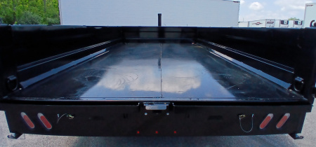 New Diamond C Trailers DOD 14' Deck Over Dump Trailer 18,000LB, Spare, 7ga Floor