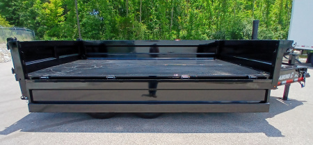 New Diamond C Trailers DOD 14' Deck Over Dump Trailer 18,000LB, Spare, 7ga Floor