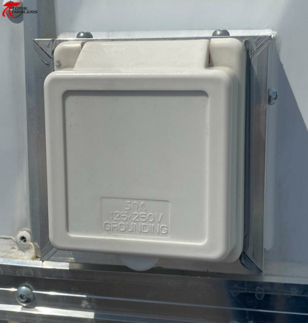 New 6x10 Office Trailer w/ AC, Desk, Cabinets