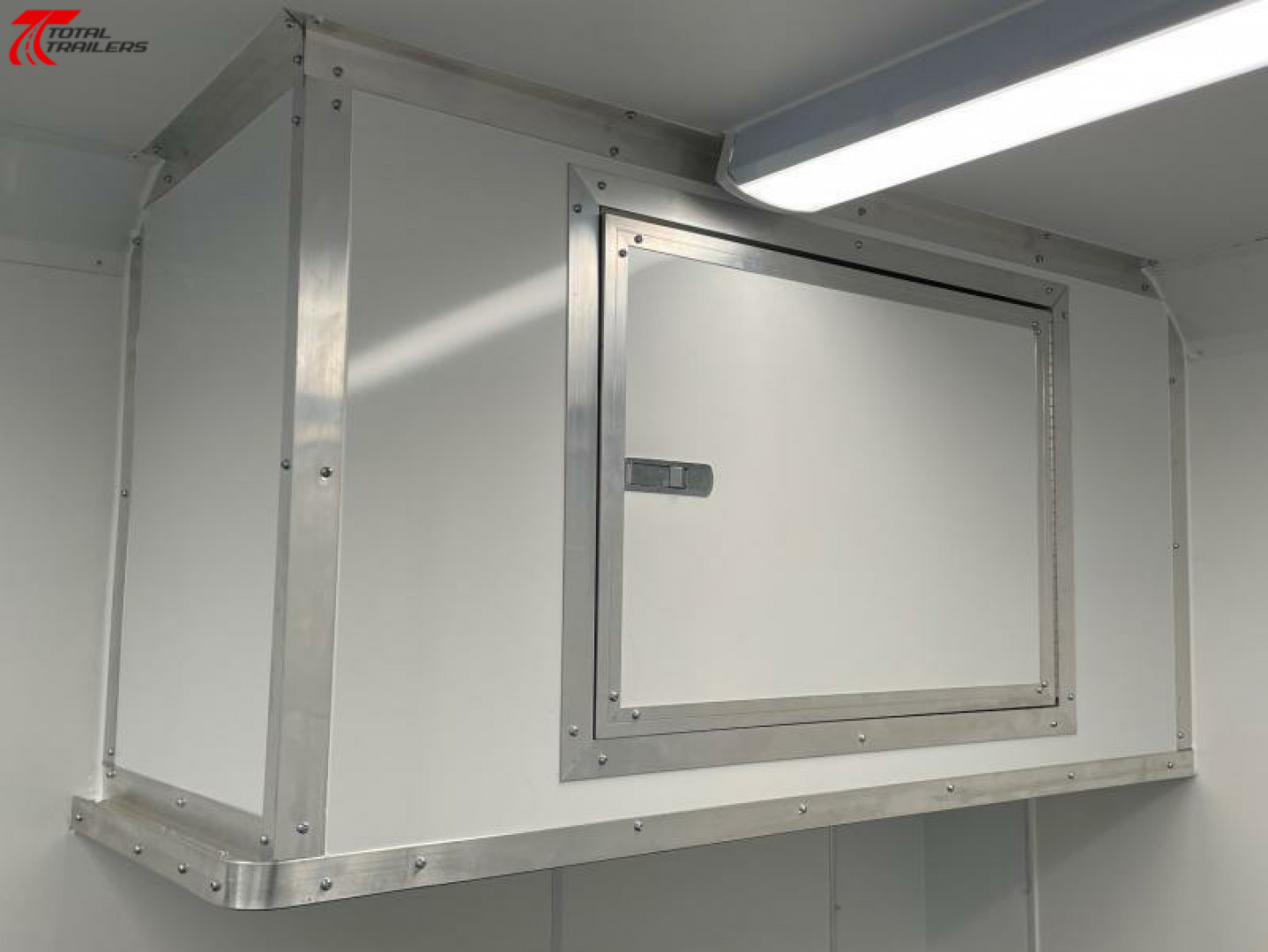 New 6x10 Office Trailer w/ AC, Desk, Cabinets