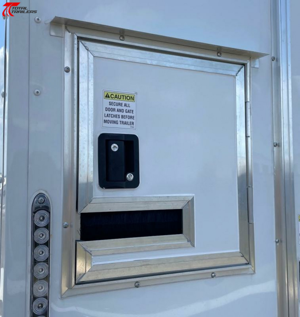 New 6x10 Office Trailer w/ AC, Desk, Cabinets