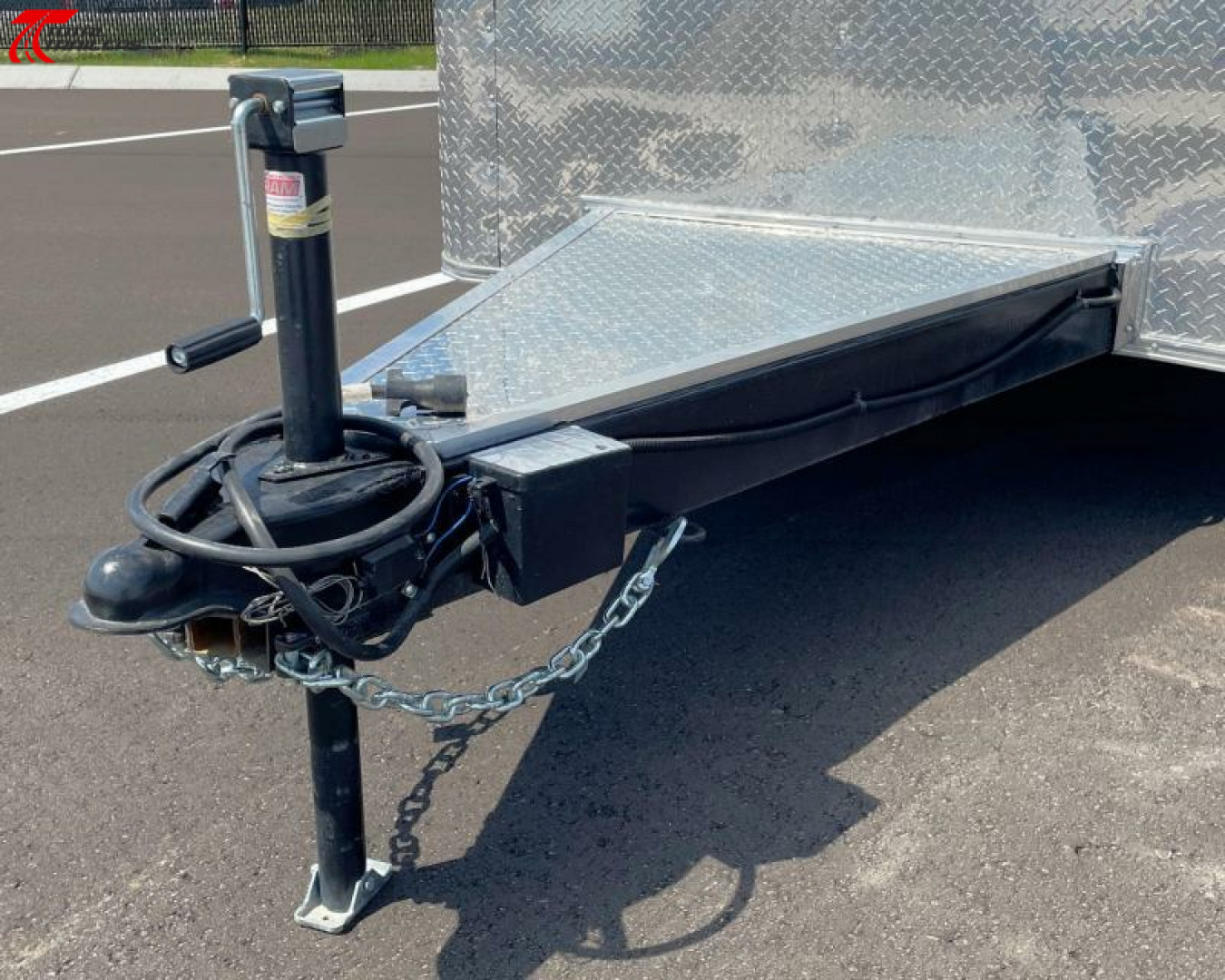 New 6x10 Office Trailer w/ AC, Desk, Cabinets