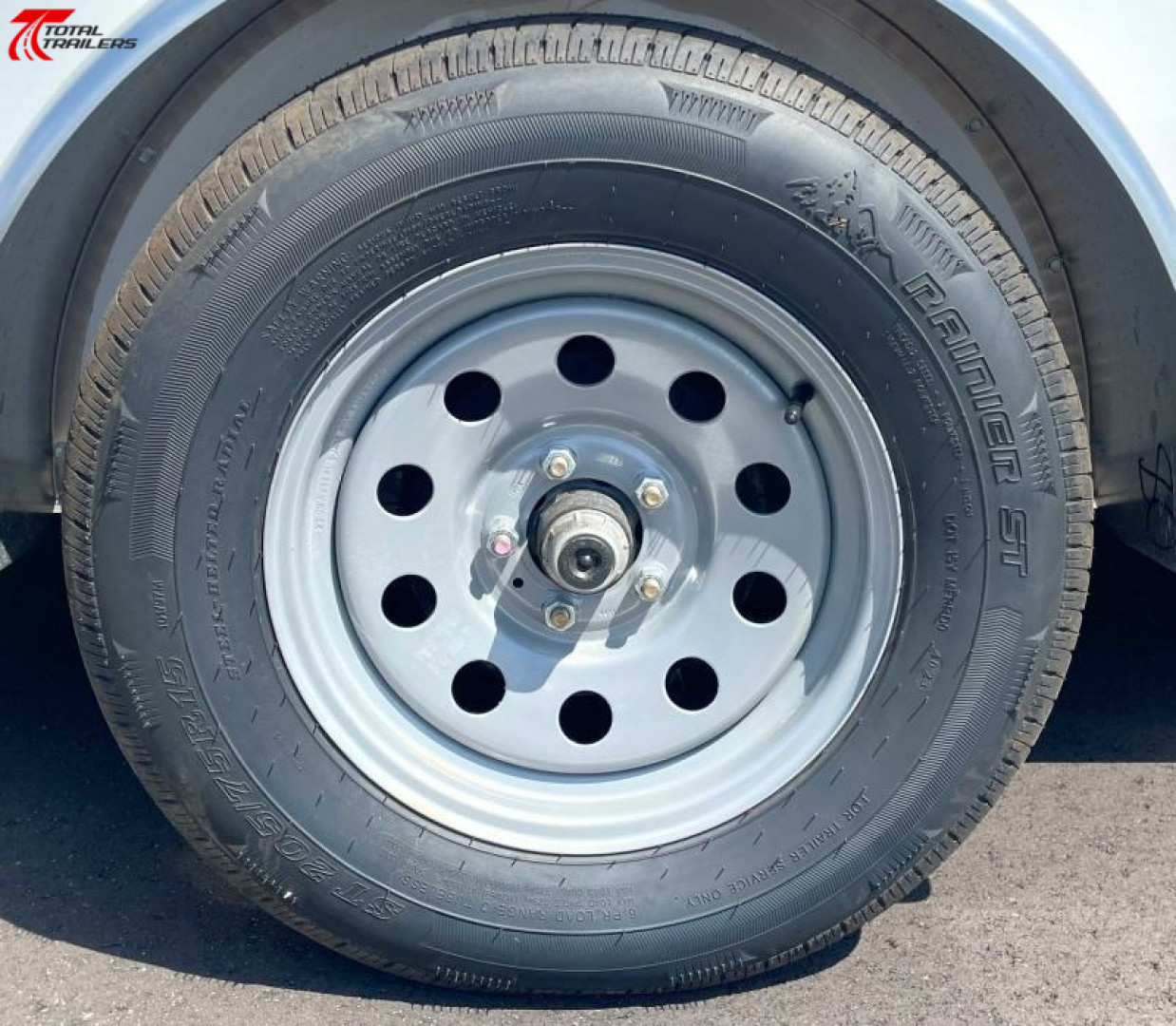 New 6x10 Office Trailer w/ AC, Desk, Cabinets