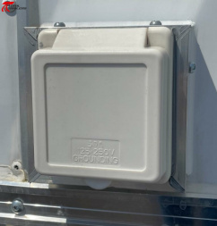 New 6x10 Office Trailer w/ AC, Desk, Cabinets