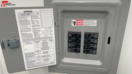 New 6x10 Office Trailer w/ AC, Desk, Cabinets