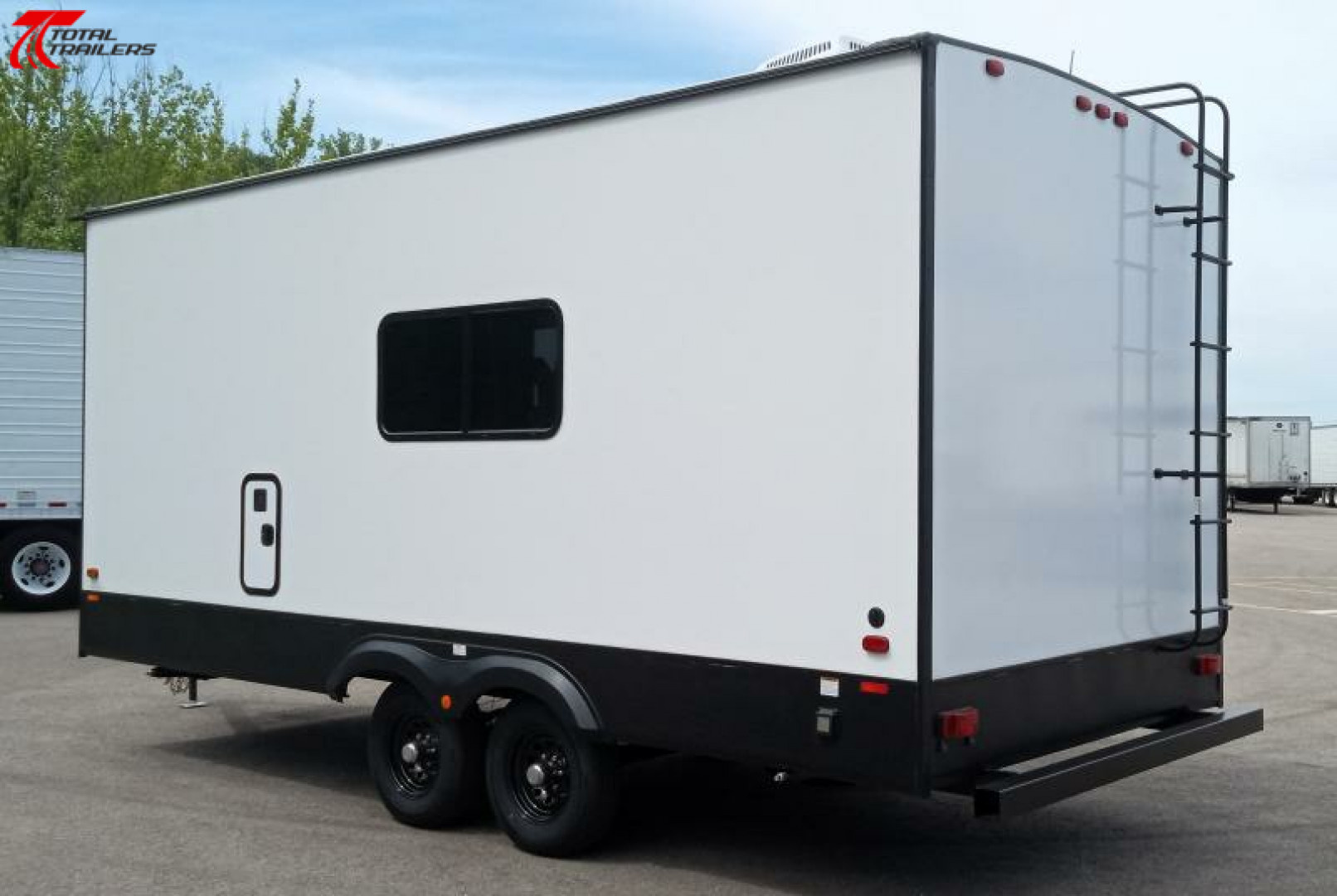 New 20' Jobsite Office Trailer w/ AC, Heat, Cabinets
