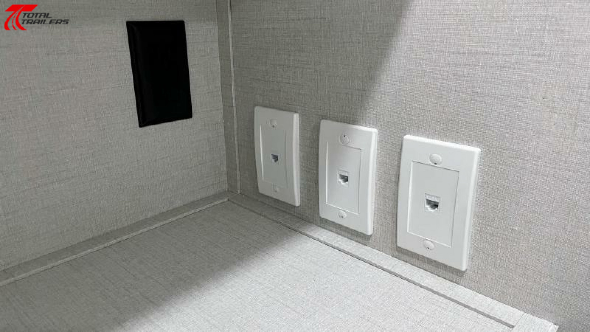 New 20' Jobsite Office Trailer w/ AC, Heat, Cabinets