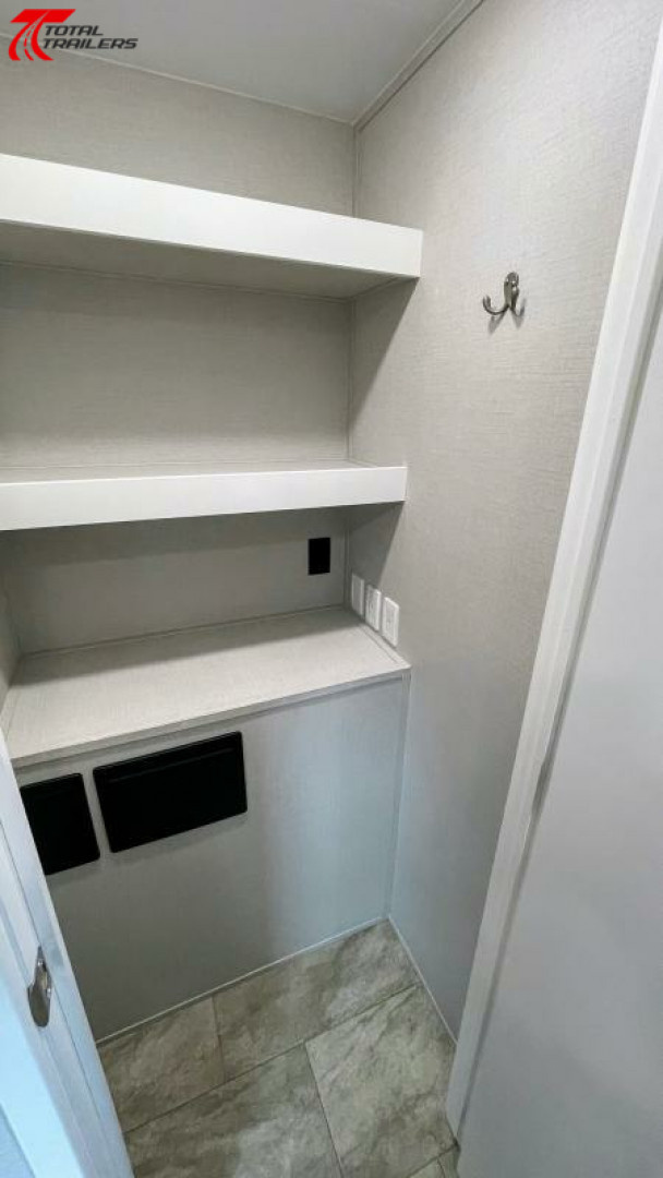 New 20' Jobsite Office Trailer w/ AC, Heat, Cabinets